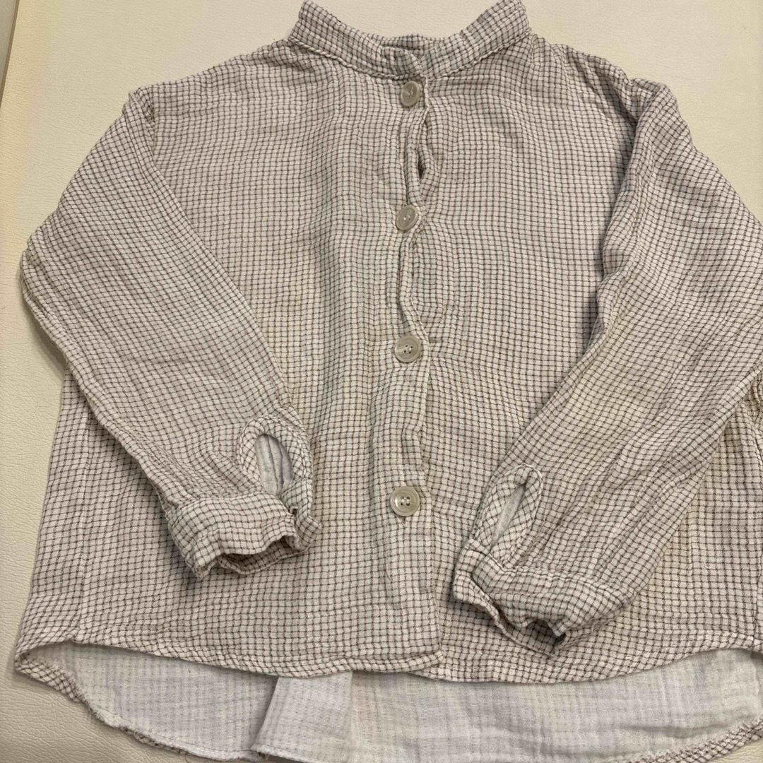 美品　韓国子供服　aosta  シャツ キッズ/ベビー/マタニティのキッズ服男の子用(90cm~)(ブラウス)の商品写真