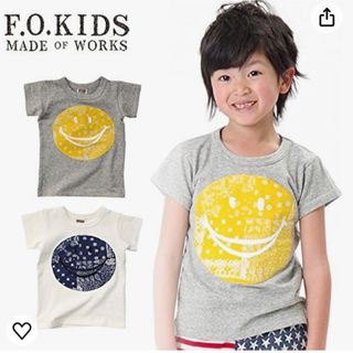 エフオーキッズ(F.O.KIDS)のエフオーキッズ F.O.KIDS  バンダナ Tシャツ 半袖 スマイル 140(Tシャツ/カットソー)