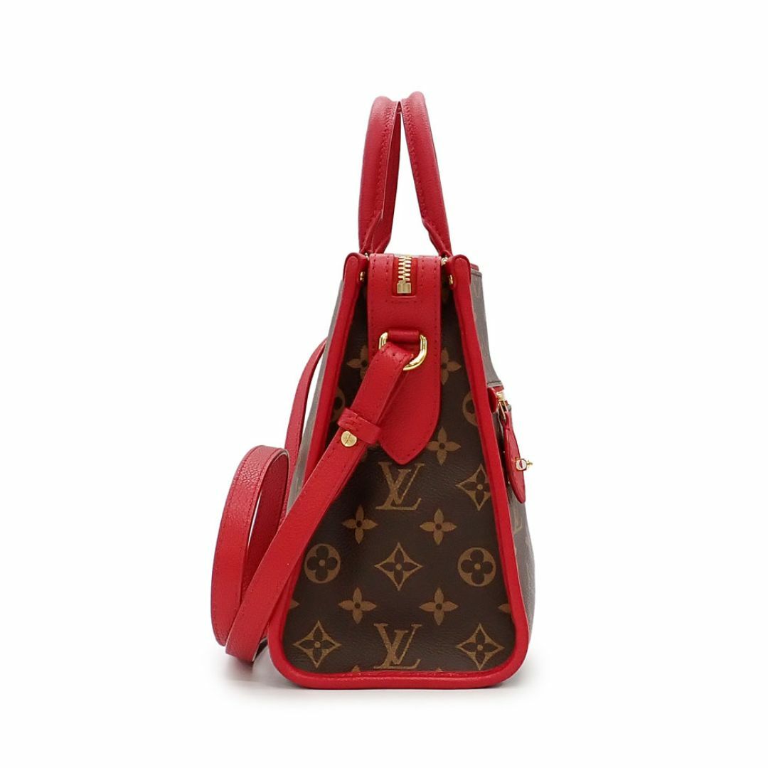 LOUIS VUITTON(ルイヴィトン)の未使用品 ルイ ヴィトン ポパンクールPM ハンドバッグ ショルダーバッグ 2way M43433 モノグラム ブラウン スリーズ ゴールド金具 レディースのバッグ(ハンドバッグ)の商品写真