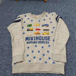 ミキハウス(mikihouse)のミキハウス  トレーナー  日本製 130センチ(Tシャツ/カットソー)