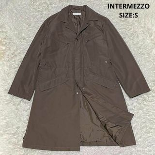 インターメッツォ(INTERMEZZO)のINTERMEZZO 中綿入り ロングコート サイズS ブラウン(ブルゾン)