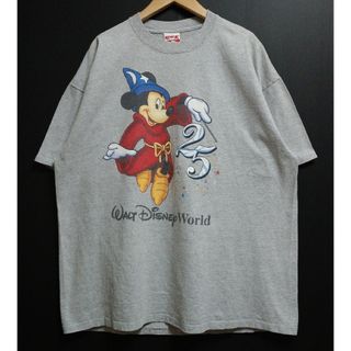 ディズニー(Disney)のミッキーマウス ファンタジア Fantasia USA製 Tシャツ XXL(Tシャツ/カットソー(半袖/袖なし))