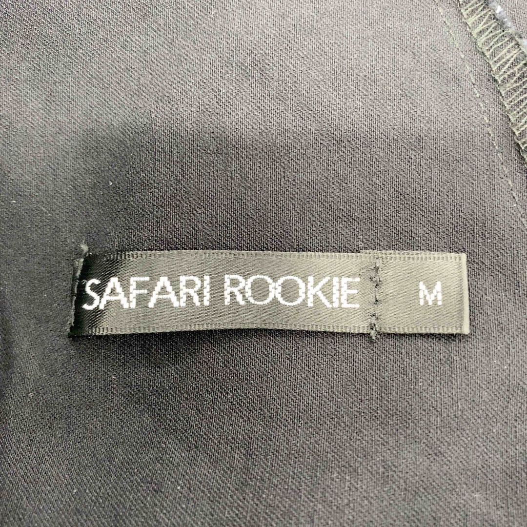 SAFARI ROOKIE  レディース カジュアルパンツ ブラック tk レディースのパンツ(カジュアルパンツ)の商品写真