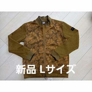 プーマ(PUMA)のPuma ゴルフ ジャケット ストーンカモ マーブル模様 新品 プーマゴルフ L(ブルゾン)