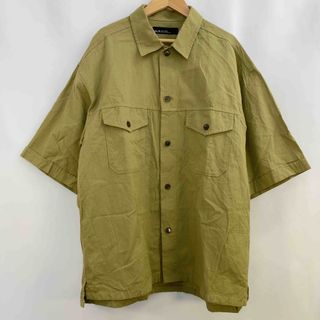 UNITED ARROWS green label relaxing - UNITED ARROWS green label relaxing ユナイテッドアローズグリーンレーベルリラクシング メンズ 半袖シャツ モスグリーン tk