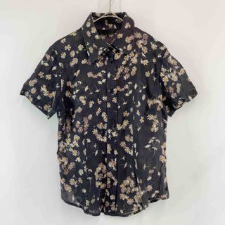 Paul Smith - Paul Smith BLACK ポールスミスブラック レディース 半袖シャツ/ブラウス 花柄 黒