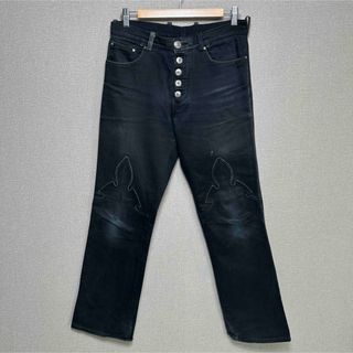 クロムハーツ(Chrome Hearts)の【希少】Chrome Hearts クロムハーツ フレアニー デニムパンツ(デニム/ジーンズ)