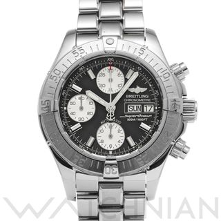 ブライトリング(BREITLING)の中古 ブライトリング BREITLING A111B83PRS ブラック /シルバー メンズ 腕時計(腕時計(アナログ))