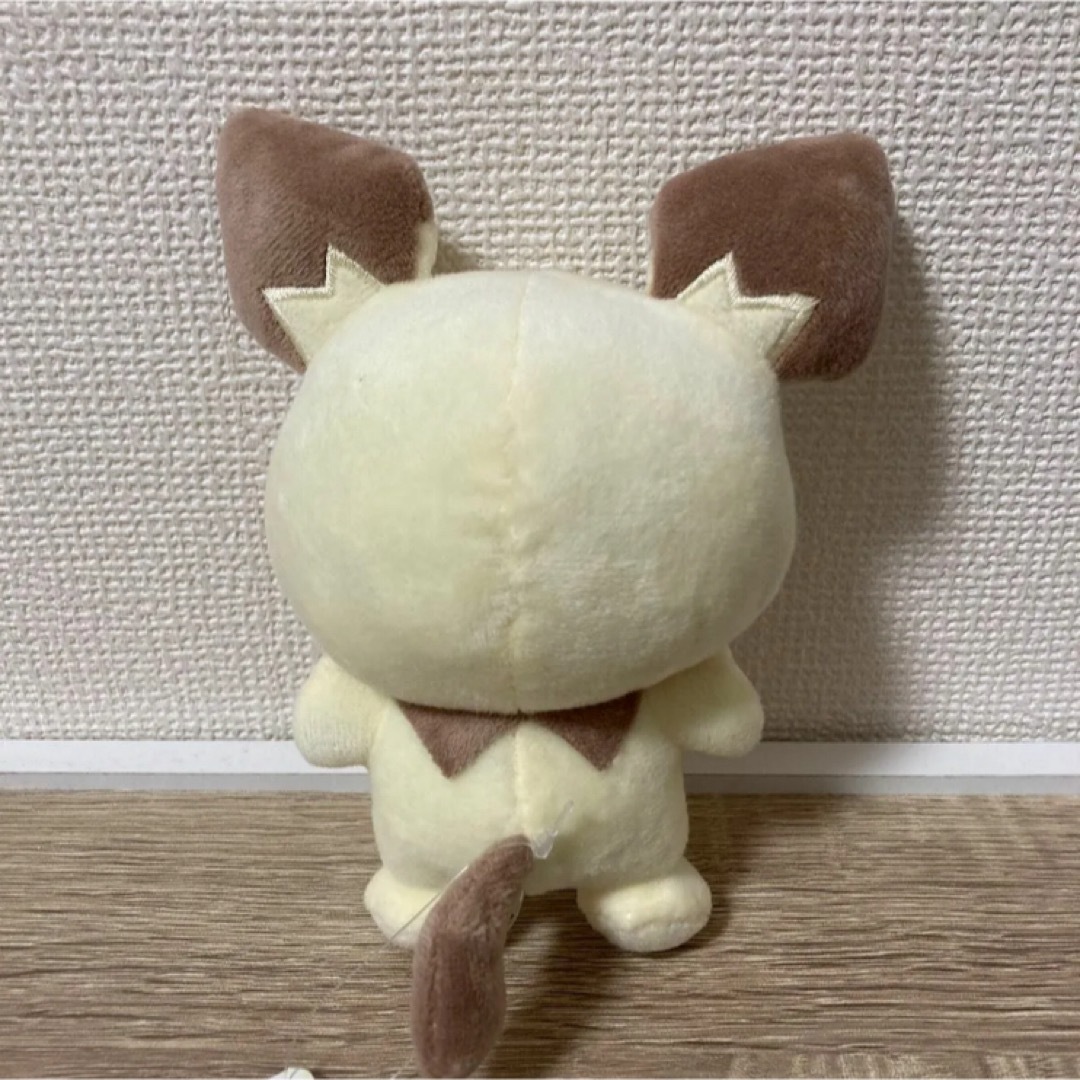 ポケピース　ぬいぐるみ　ピチュー　ポケモン　 ポケットモンスター エンタメ/ホビーのおもちゃ/ぬいぐるみ(ぬいぐるみ)の商品写真