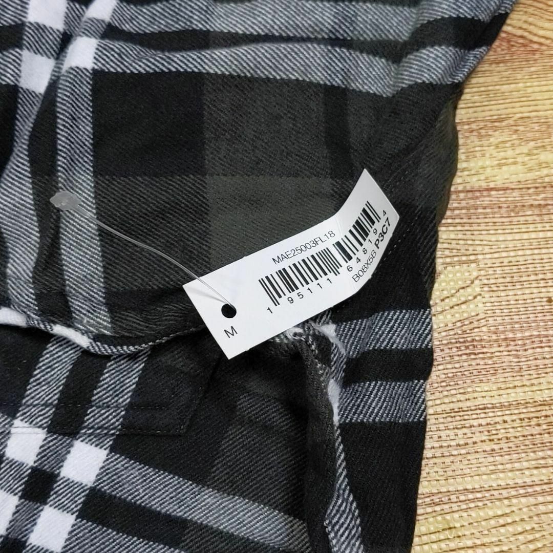 フランネルシャツ 長袖 メンズ M チェック柄 シャツ トップス 男性 春 メンズのトップス(シャツ)の商品写真