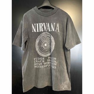 激レア90'S 当時物 NIRVANA Tシャツ ヴィンテージ XL USA製(Tシャツ/カットソー(半袖/袖なし))