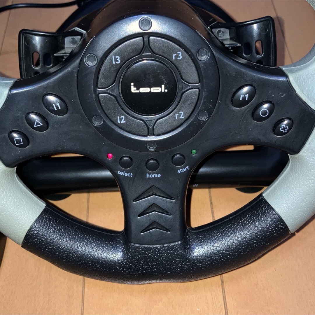 PlayStation3(プレイステーション3)のPS3専用 ワイヤレス Racing Wheel ステアリング型コントローラ エンタメ/ホビーのゲームソフト/ゲーム機本体(家庭用ゲーム機本体)の商品写真