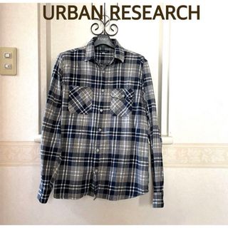 アーバンリサーチ(URBAN RESEARCH)の【URBAN RESEARCH】メンズ　チェックシャツ　ネルシャツ　アメカジ(シャツ)