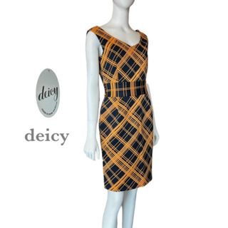 Daisy - ★さらに値下！新品【deicy】格子柄ワンピース　ドレス　ノースリーブ　S