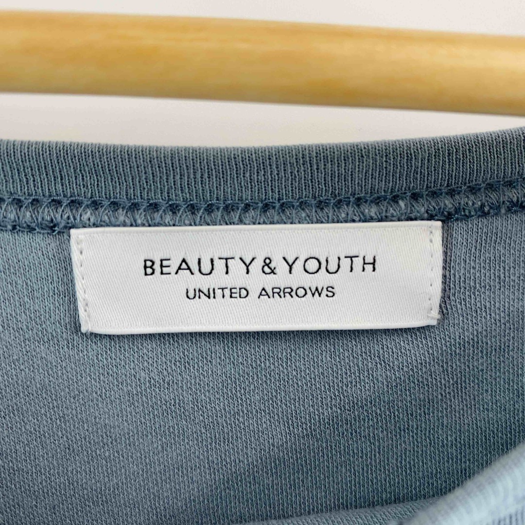 BEAUTY&YOUTH UNITED ARROWS(ビューティアンドユースユナイテッドアローズ)のBEAUTY&YOUTH UNITED ARROWS ビューティーアンドユースユナイテッドアローズ レディース Tシャツ（長袖）ボートネック レディースのトップス(Tシャツ(長袖/七分))の商品写真