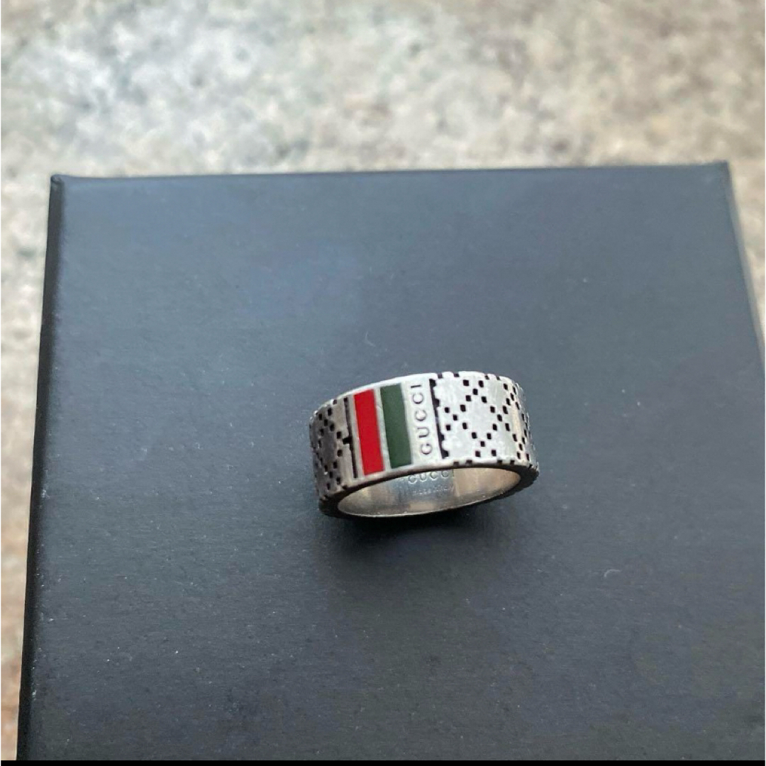 Gucci(グッチ)のGUCCI リング ディアマンテ Ag925 9号 メンズのアクセサリー(リング(指輪))の商品写真