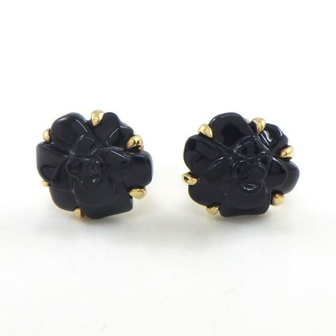 CHANEL - シャネル CHANEL ピアス カメリア ブラック CHANEL - シャネル CHANEL ピアス カメリア ブラック