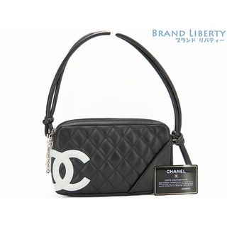 シャネル(CHANEL)の美品シャネルカンボンラインショルダーポーチアクセサリーポーチショルダ(ポーチ)