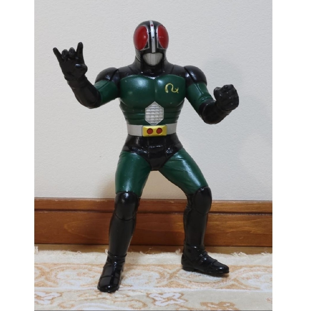 バンダイ 1992年日本製仮面ライダーブラックRX ソフビフィギュア バンダイ 1992年日本製仮面ライダーブラックRX ソフビフィギュア