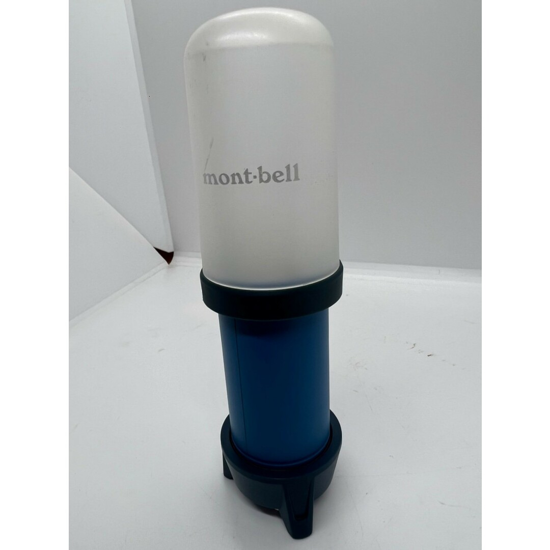 mont bell(モンベル)のmont-bell(モンベル) コンパクトランタン(ブルーグリーン)　※点灯確認済み スポーツ/アウトドアのアウトドア(ライト/ランタン)の商品写真