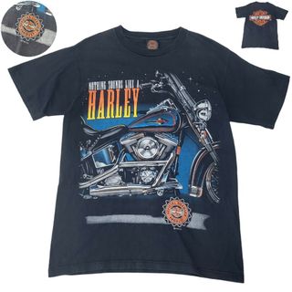 ハーレーダビッドソン(Harley Davidson)の【96年製】公式 USA製 ハーレーダビッドソン Tシャツ 半袖 US M(Tシャツ/カットソー(半袖/袖なし))