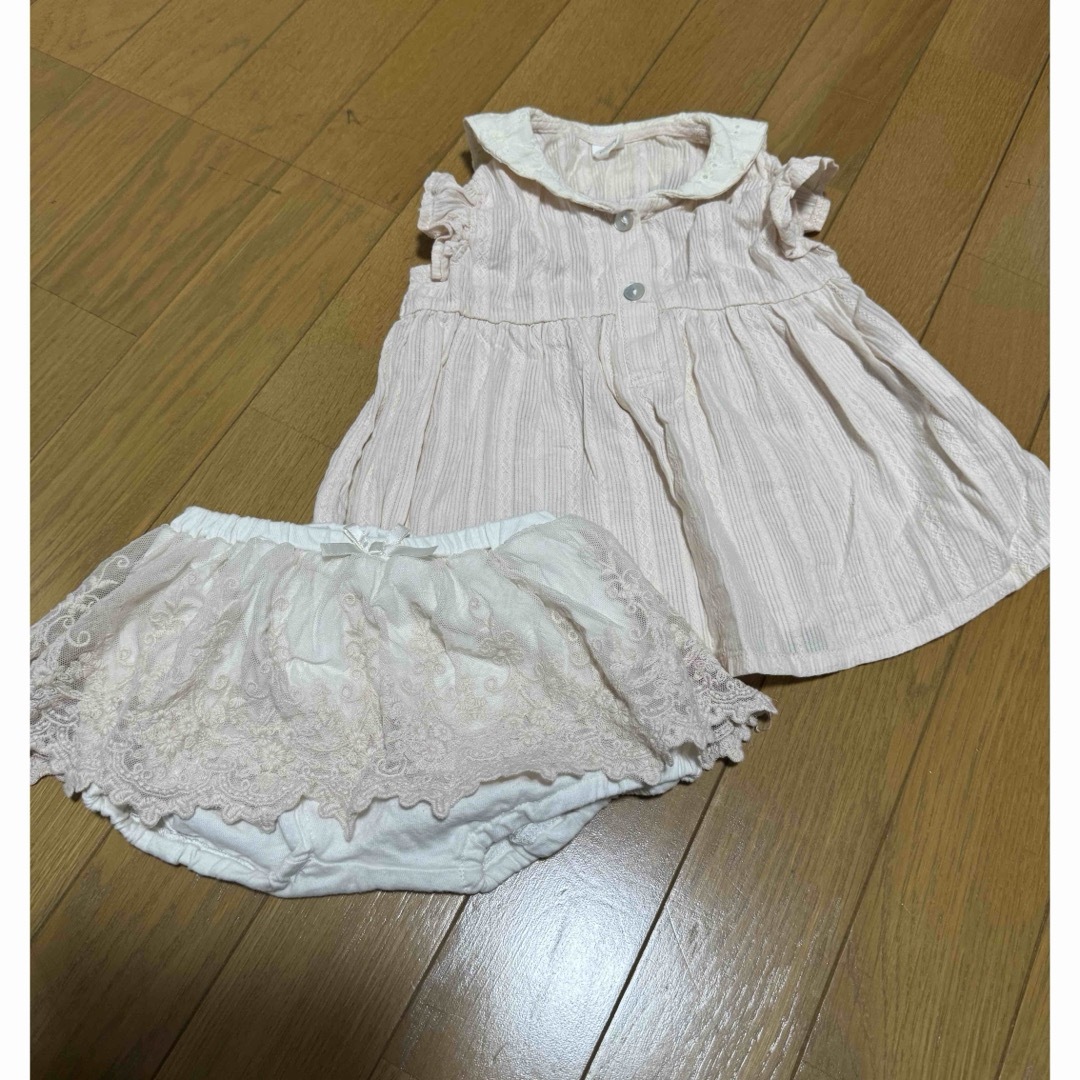 バースデイ(バースデイ)のトップス　パンツ　セット売り　80㎝ キッズ/ベビー/マタニティのベビー服(~85cm)(Ｔシャツ)の商品写真