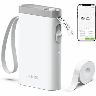 Nelko P21 ラベルライター Bluetooth接続多機能ラベルプリンター(Androidケース)