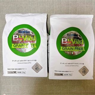 BＷild アダルト　アンチョビwith ポテト&エンドウ豆　3kg×２袋(犬)