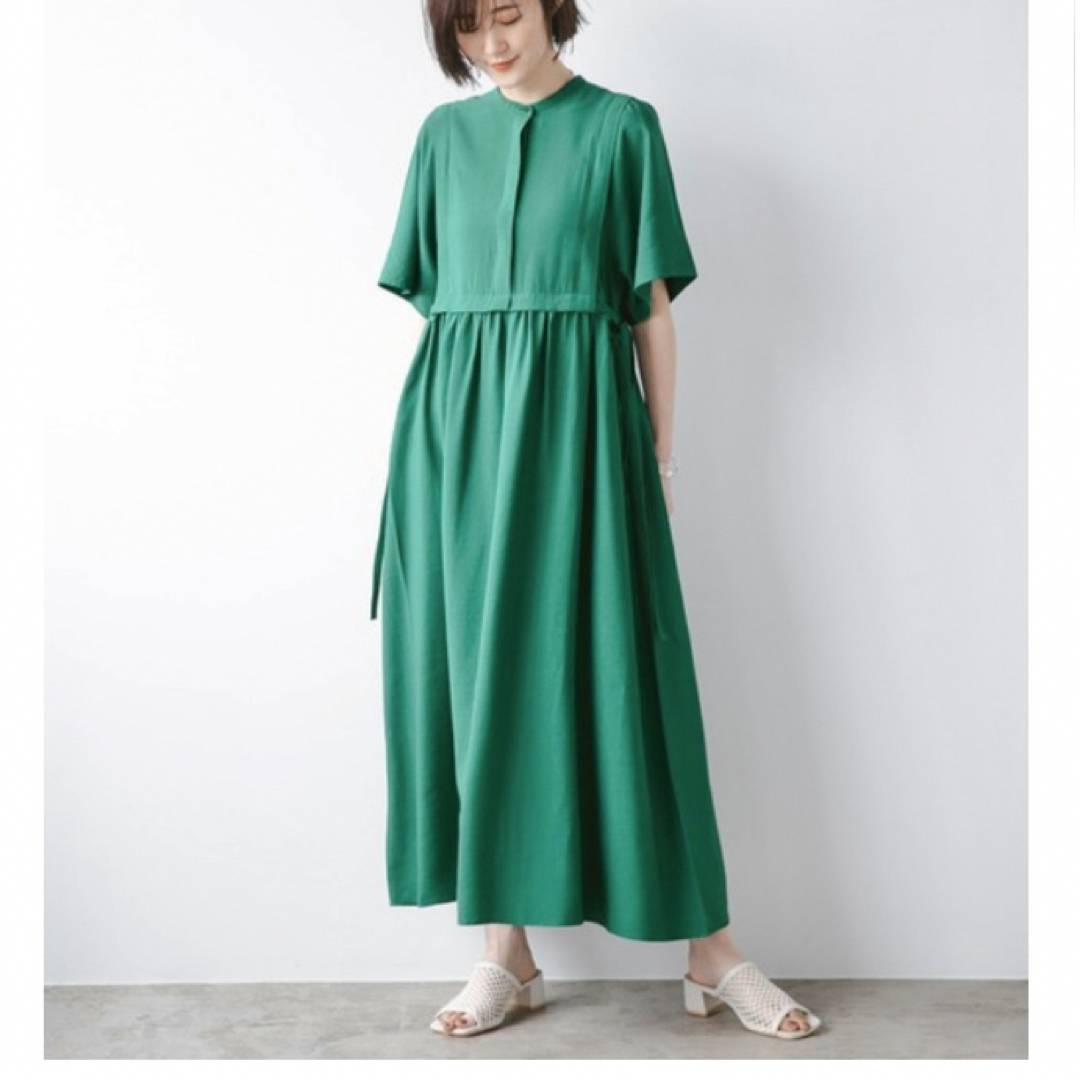 apart by lowrys(アパートバイローリーズ)のけろぴ様 専用⭐︎ レイヤード 半袖ワンピース レディースのワンピース(ロングワンピース/マキシワンピース)の商品写真