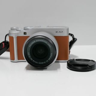 フジフイルム(富士フイルム)のFUJIFILM X-A7+FUJINON XC 15-45mm F3.5-5.6 OIS PZ USED超美品 ミラーレス一眼 カメラ レンズキット APS-C 4K動画 完動品 中古 X5293(ミラーレス一眼)