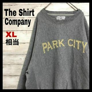 548希少 THE SHIRT COMPANY スウェット 地名ロゴ 太アーム(スウェット)