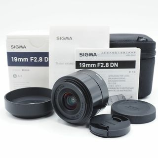 ★新品級・フード&元箱付き★SIGMA シグマ 19mm F2.8 DN Art(レンズ(単焦点))