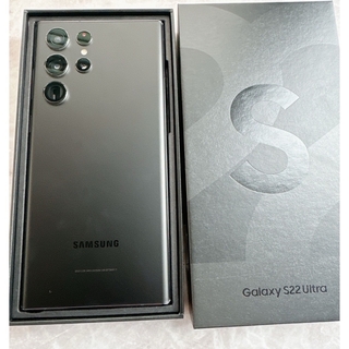 ギャラクシー(Galaxy)の美品 Galaxy S22 Ultra 5G 256GB SIM フリー(スマートフォン本体)