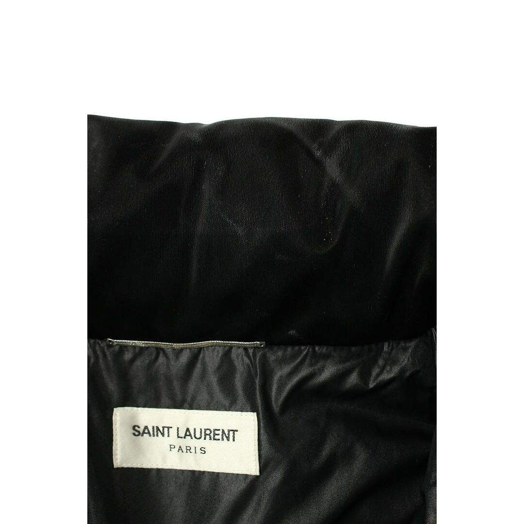 Saint Laurent(サンローラン)のサンローランパリ  671966 Y9F95 ラッカー仕上げダウンジャケット メンズ 44 メンズのジャケット/アウター(ダウンジャケット)の商品写真