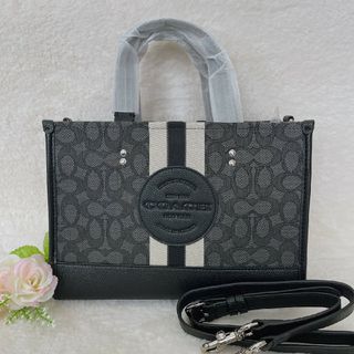 コーチ(COACH)の【24時間以内発送】COACH ブラック　デンプシー 大人気　2way 　トート(ショルダーバッグ)