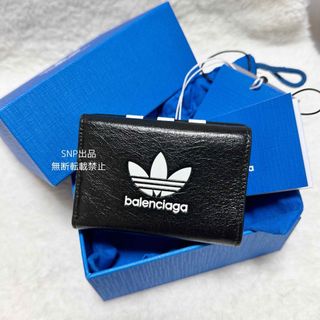 バレンシアガ(Balenciaga)のバレンシアガ 超美品 アディダス ウォレット 三つ折り 財布 721893(折り財布)