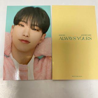 セブンティーン(SEVENTEEN)のSEVENTEEN always yours 大阪 限定 ユニバ ホシ トレカ(アイドルグッズ)