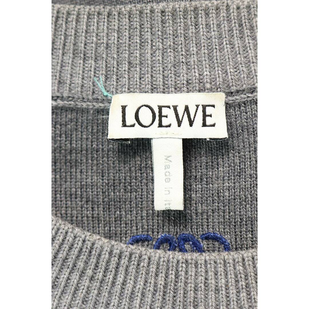 LOEWE(ロエベ)のロエベ  H526Y14KDL アナグラム刺繍パズルセーターニット メンズ S メンズのトップス(ニット/セーター)の商品写真