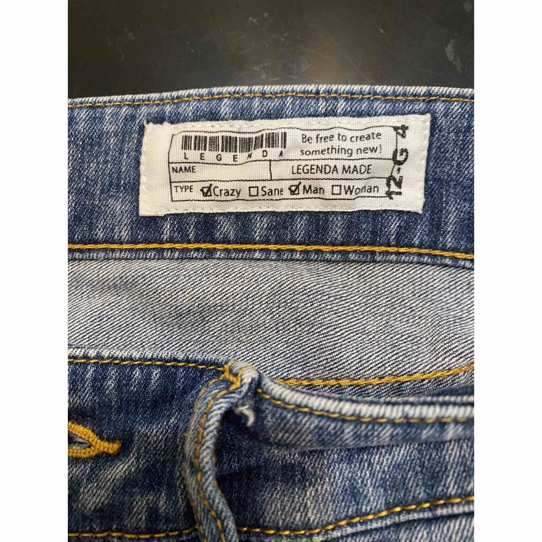 LEGENDA(レジェンダ)のLEGENDA ダメージジーンズ メンズのパンツ(デニム/ジーンズ)の商品写真