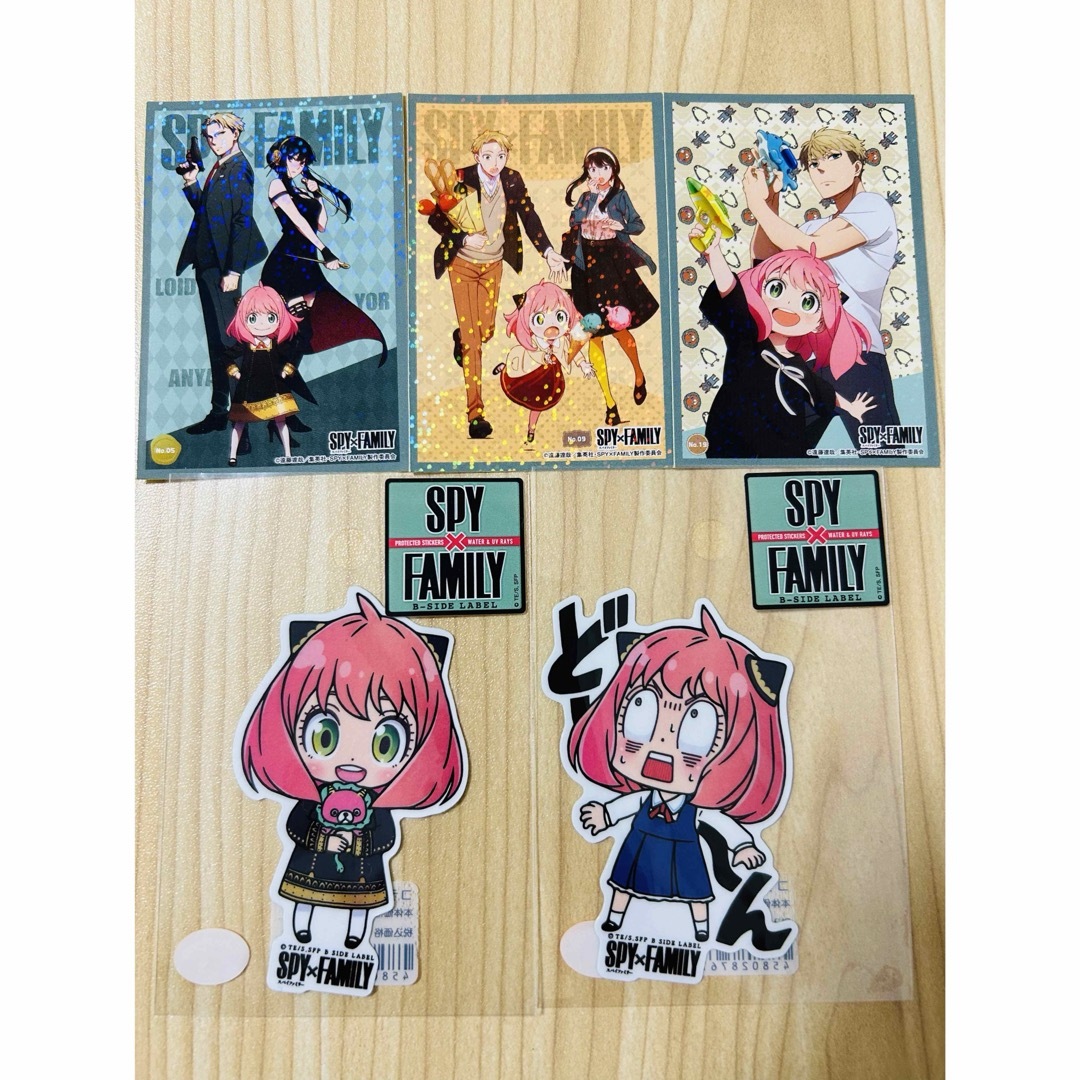 SPY×FAMILY ステッカー エンタメ/ホビーのおもちゃ/ぬいぐるみ(キャラクターグッズ)の商品写真