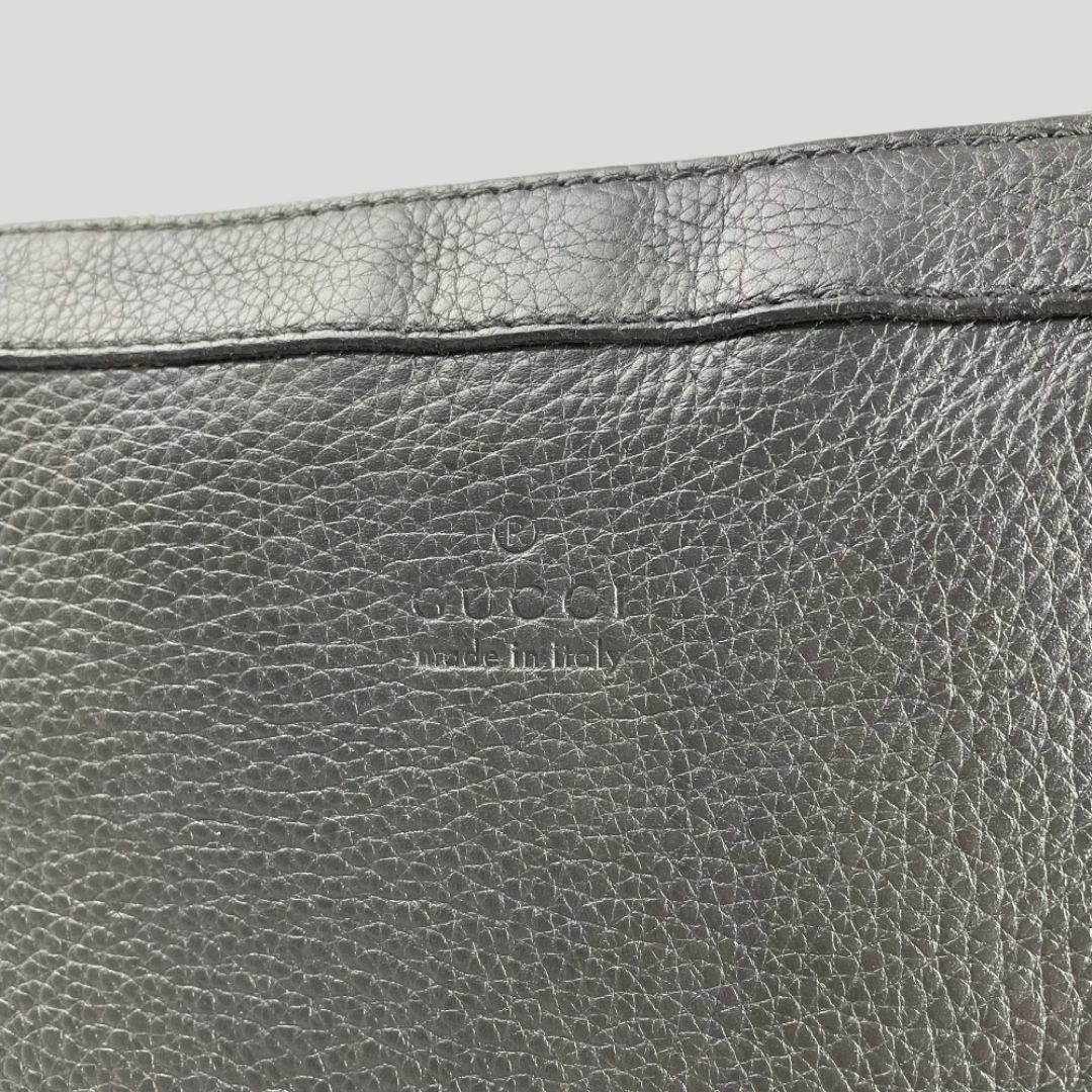 Gucci(グッチ)の■GUCCI グッチ■オールレザーショルダーバッグ ユニセックス 233329 メンズのバッグ(ショルダーバッグ)の商品写真