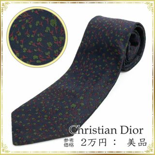 Christian Dior - 【全額返金保証・送料無料・LT251】ディオールのネクタイ・正規品・美品・希少柄