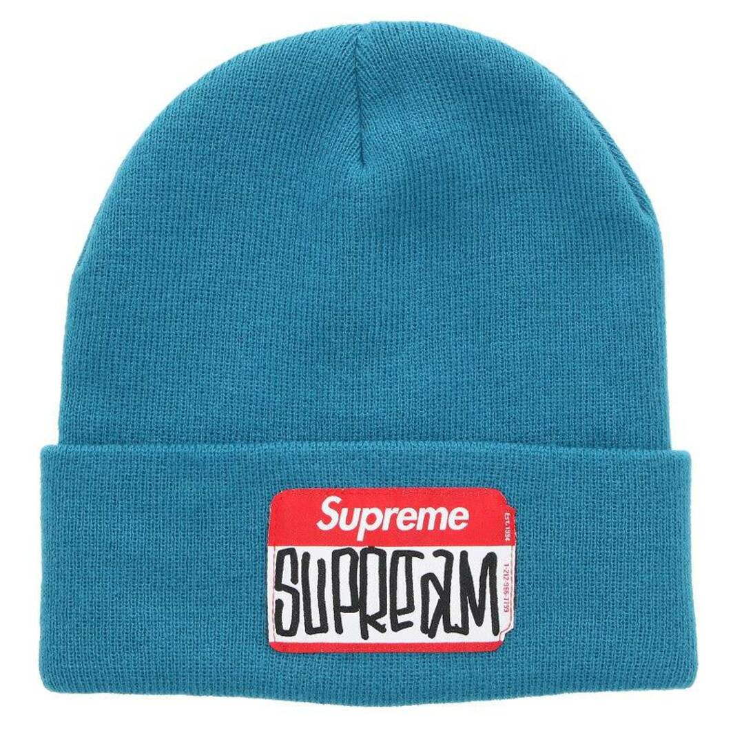 Supreme(シュプリーム)のシュプリーム  21AW  Gonz Nametag Beanie ゴンズネームタグビーニー メンズ メンズの帽子(ニット帽/ビーニー)の商品写真