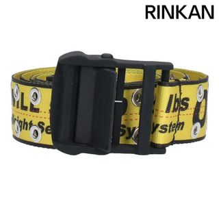 OFF-WHITE - オフホワイト  INDUSTRIAL BELT インダストリアルロゴハトメベルト メンズ