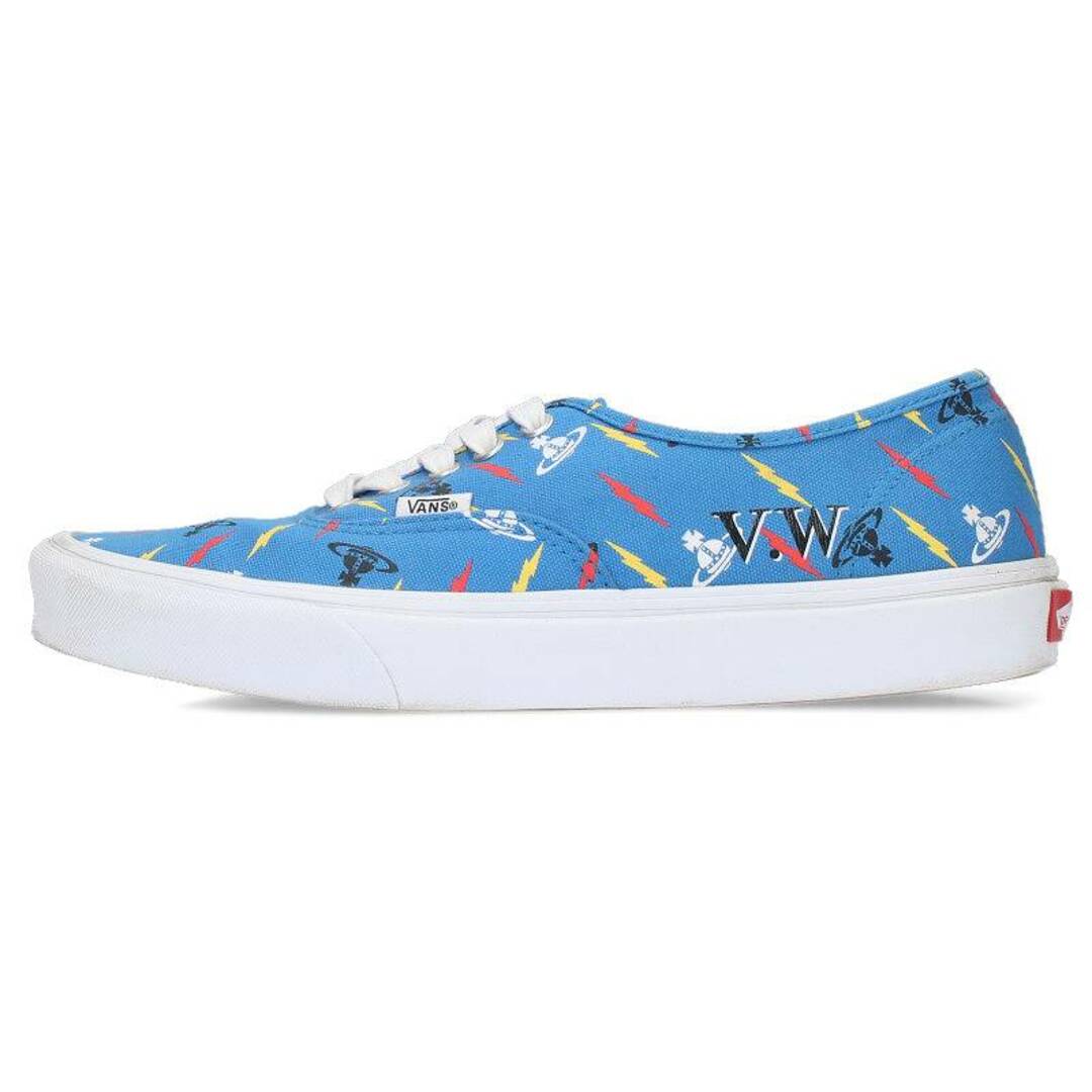 Vivienne Westwood(ヴィヴィアンウエストウッド)のヴィヴィアンウエストウッドアングロマニア ×バンズ VANS  Authentic Orb Thunderbolt VN0A2Z5IV7C オーセンティック オーブ/サンダーボルトスニーカー メンズ 28cm メンズの靴/シューズ(スニーカー)の商品写真