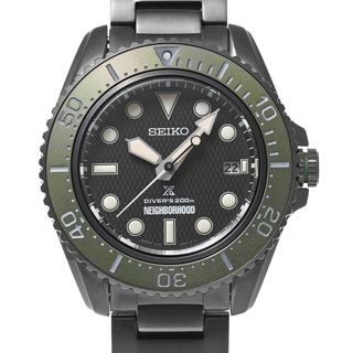 セイコー(SEIKO)のセイコー プロスペックス ダイバースキューバ NEIGHBORHOODリミテッドエディション 1200本限定 Ref.SBDJ059(V157-0DW0) 中古美品 メンズ 腕時計(腕時計(アナログ))