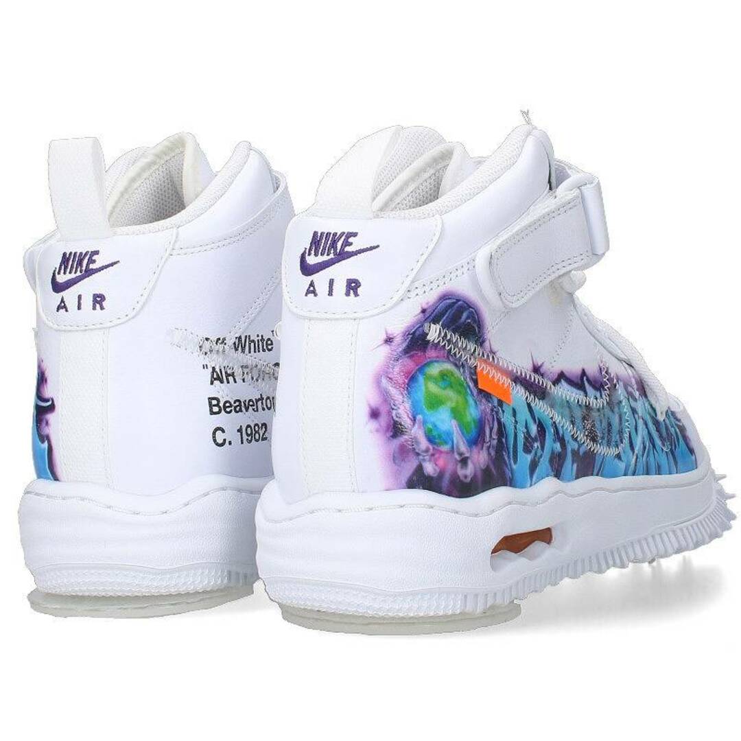 NIKE(ナイキ)のナイキ オフホワイト  Air Force 1 Mid Graffiti DR0500-100 エアフォース1ミッドグラフィティスニーカー メンズ 28cm メンズの靴/シューズ(スニーカー)の商品写真