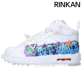 ナイキ(NIKE)のナイキ オフホワイト  Air Force 1 Mid Graffiti DR0500-100 エアフォース1ミッドグラフィティスニーカー メンズ 28cm(スニーカー)