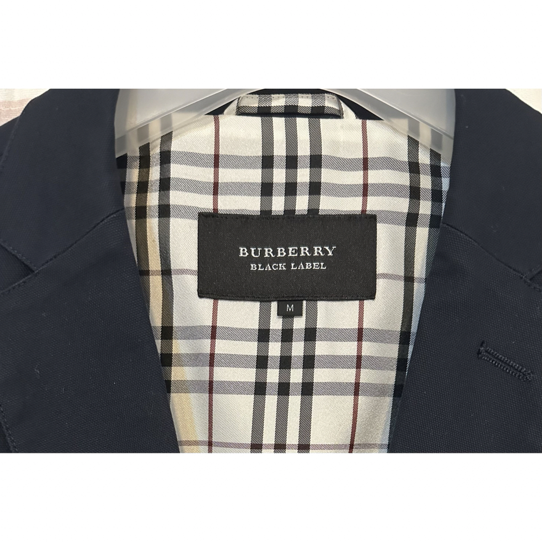 BURBERRY BLACK LABEL(バーバリーブラックレーベル)のバーバリー ブラックレーベル 銀ボタン 2B テーラードジャケット メンズのジャケット/アウター(テーラードジャケット)の商品写真