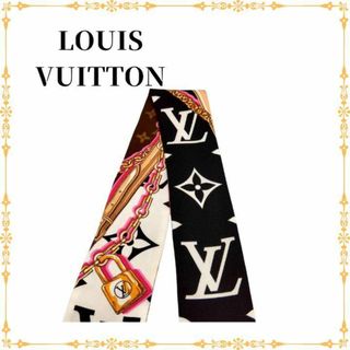 ルイヴィトン(LOUIS VUITTON)の【美品】  ルイヴィトン M76676 アルティメット バンドーBB スカーフ(バンダナ/スカーフ)